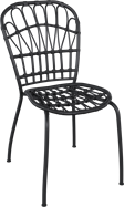 Fleur Chair Black