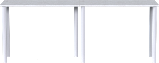 Pluto Bar Table - Straight 3m