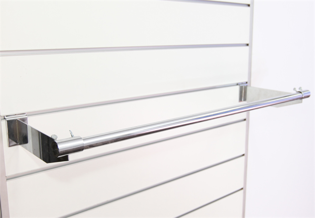 Clothes rail CHROME 900mm 2kg load limit