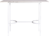 White Arc Bar Table - Rectangle