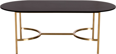Gold Arc Coffee Table