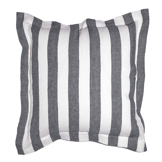 Amalfi - Ink Stripe - 50cm x 50cm