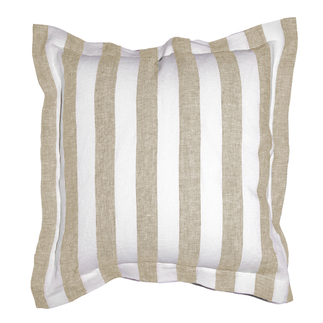 Amalfi - Linen Stripe - 50cm x 50cm