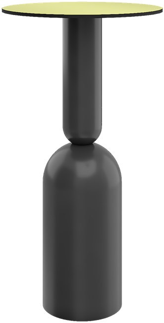 Black Ava Bar Table