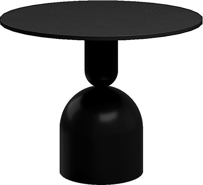 Black Ava Side Table