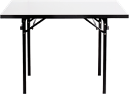 Banquet Table - White - 110 x 110cm Sq