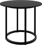 Black Arc Side Table