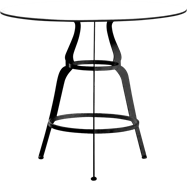 Black Gondola Cafe Table