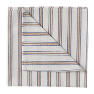Bistro Stripe Napkin - Clay