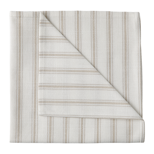 Bistro Stripe Napkin - Wheat