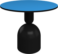 Black Ava Side Table