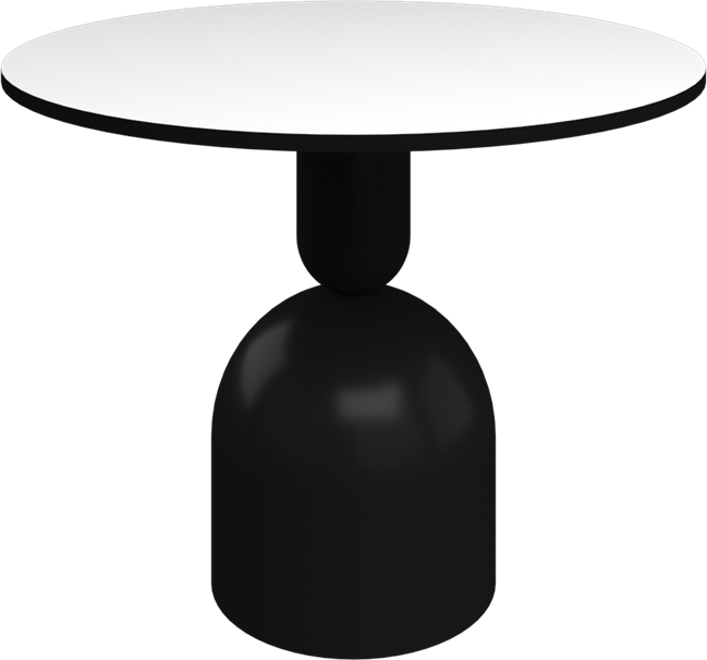 Black Ava Side Table