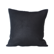 Duo Cushion - Black/Black - 45cm x 45cm