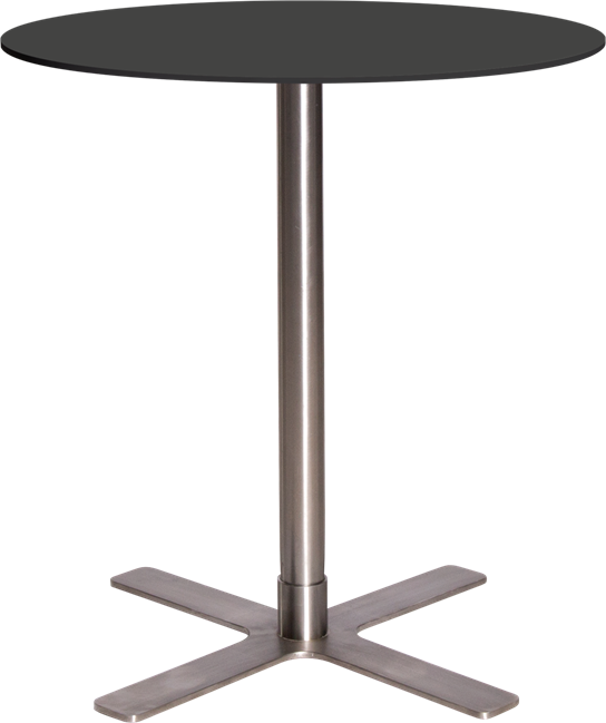 Stainless Plus Cafe Table - 60cm Rd