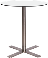Stainless Plus Cafe Table - 60cm Rd