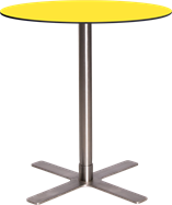 Stainless Plus Cafe Table - 60cm Rd