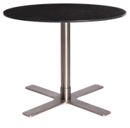 Stainless Plus Side Table Round