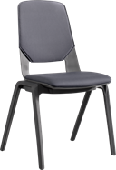 Connect Conference Chair - Padded Grey