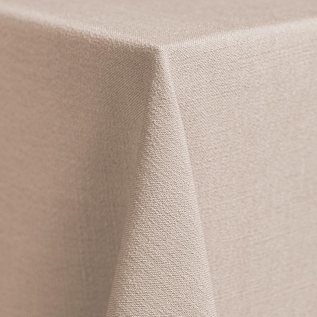 Clara Weave Table Cloth - Almond - 3.3m Round