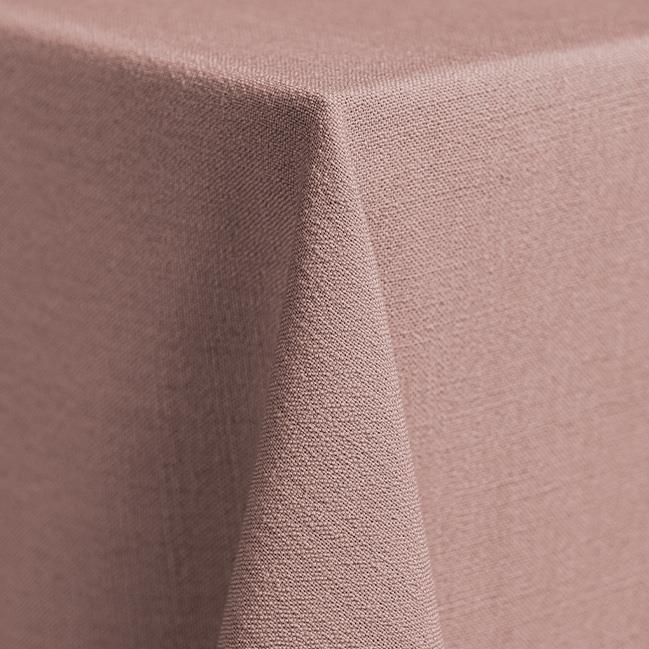 Clara Weave Table Cloth - Dusty Rose - 3.3m Round