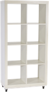 Cube Shelving Unit - White - 4x2