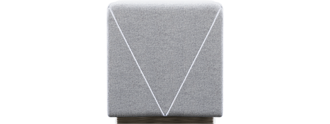 Fold 45cm Square Ottoman
