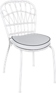 Fleur Chair White