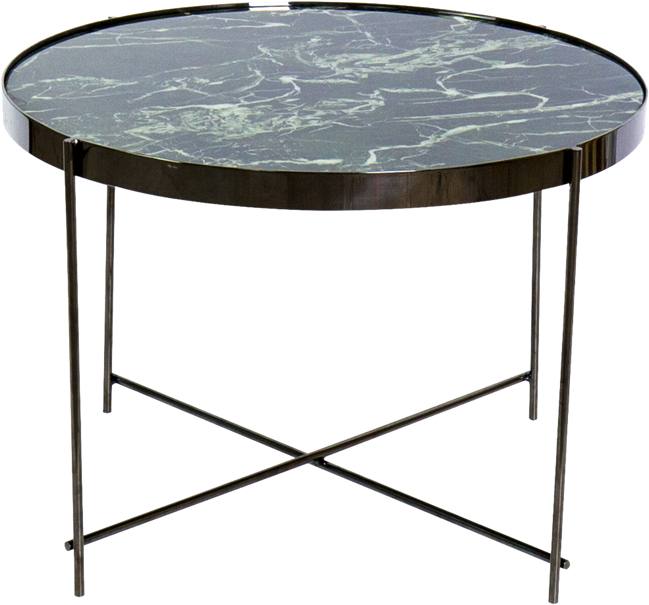 Black Gatsby Side Table - Harry the hirer