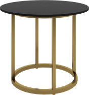 Gold Arc Side Table