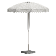 Gigi Umbrella - 2.7m - Green Botanical