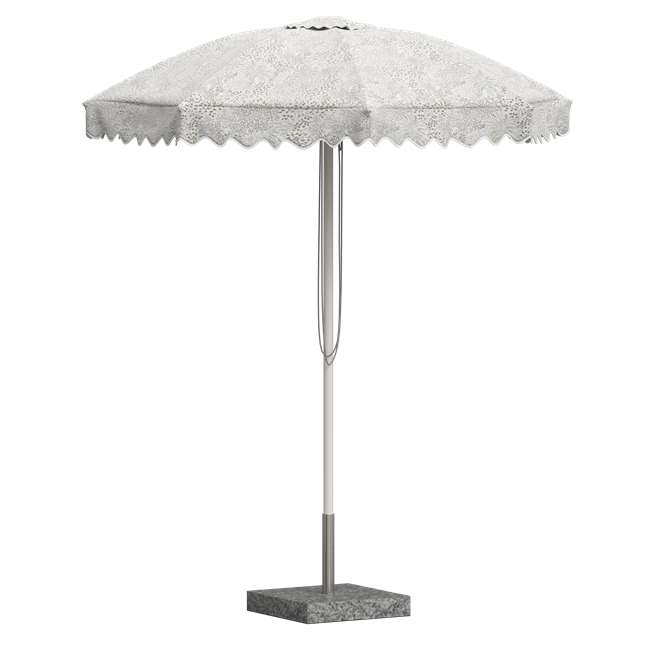 Gigi Umbrella - 2.7m - Green Botanical