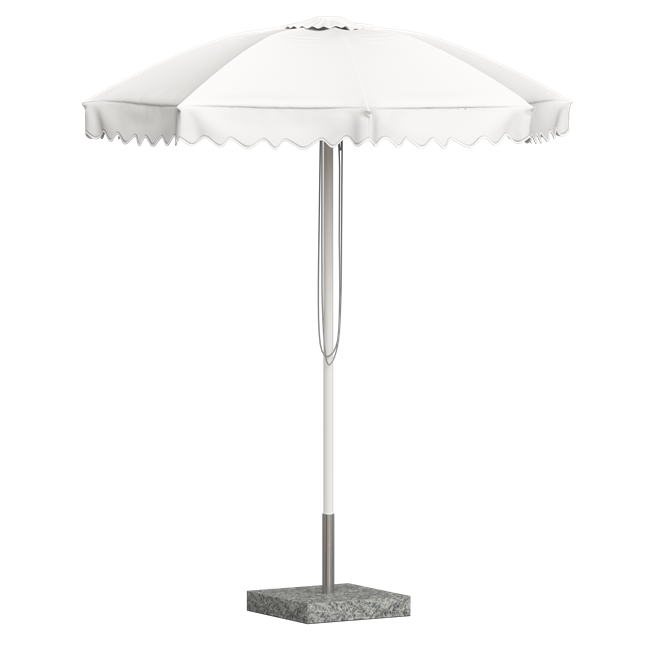 Gigi Umbrella - 2.7m - White