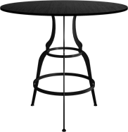 Black Gondola Cafe Table