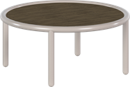 Fog Grey Helix Coffee Table