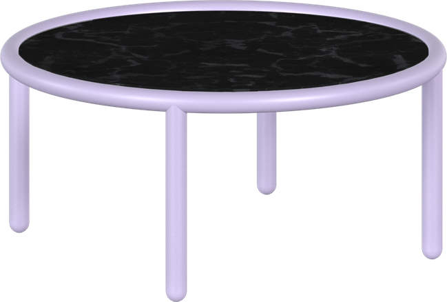 Lavender Helix Coffee Table