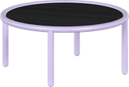 Lavender Helix Coffee Table