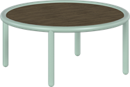 Mint Sorbert Helix Coffee Table