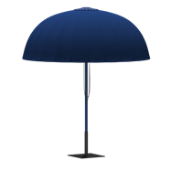 Umbrella Domed - 2.4m - Navy