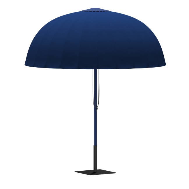 Umbrella Domed - 2.4m - Navy