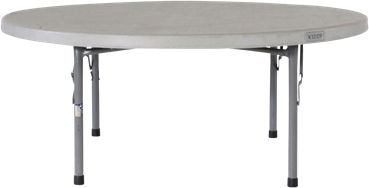 Children's Dining Table - Poly - 120 x 48cm H Rnd