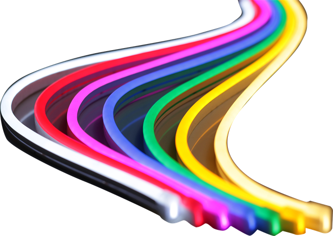 Warm White - Neon Flex Custom length only P/m