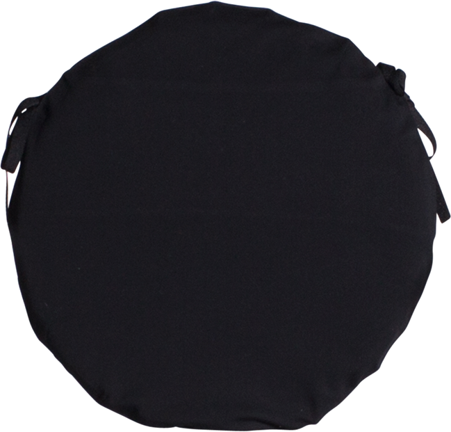 Bentwood Cushion - Black - Poly