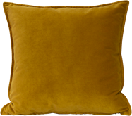 Velvet Cushion - Mustard - 45 x 45cm