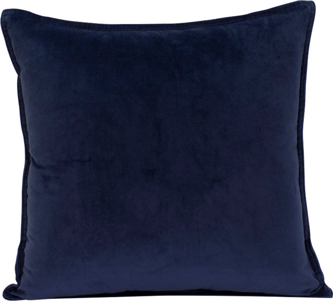 Velvet Cushion  - Navy - 45 x 45cm