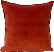 Velvet Cushion - Terracotta - 45 x 45cm
