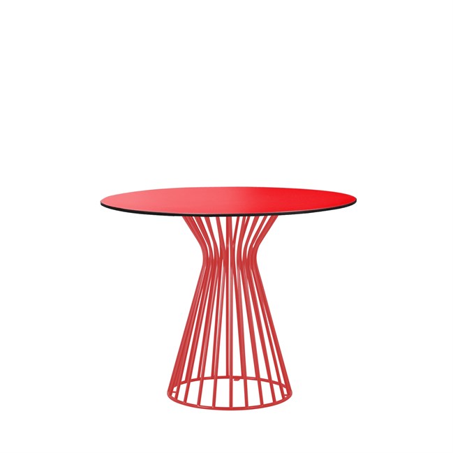 Red Monroe Cafe Table