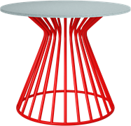 Red Monroe Side Table