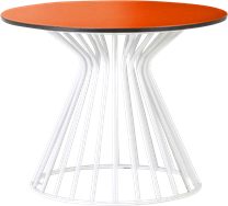 White Monroe Side Table