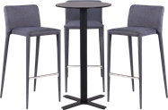 Plus Bar Table Package - 3 Stools