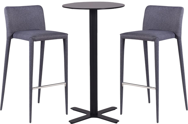 Plus Bar Table Package - 2 Stools